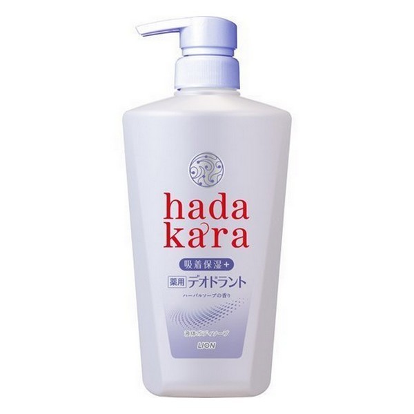 hadakara 薬用デオドラント ボディソープ ハーバルソープの香り 本体 500ml×1個の商品画像