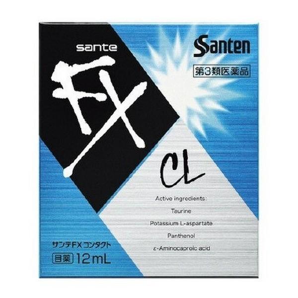 Santen 参天製薬 サンテFX コンタクト 12ml×1個 サンテ 目薬の商品画像