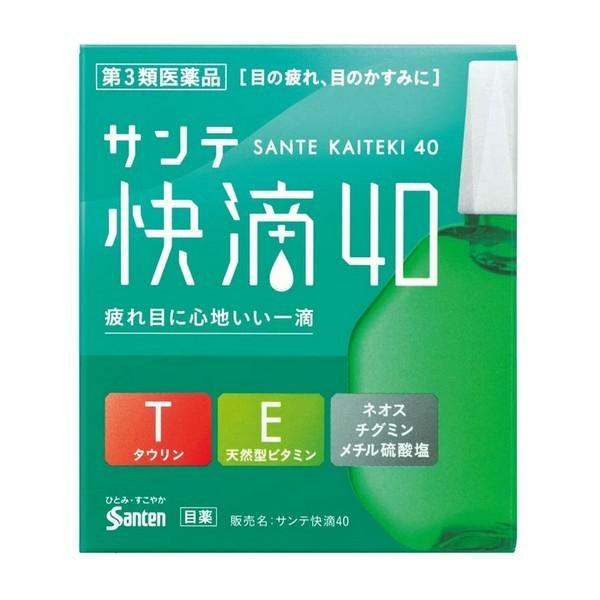 Santen 参天製薬 サンテ快滴40 15ml×1個 サンテ 目薬の商品画像