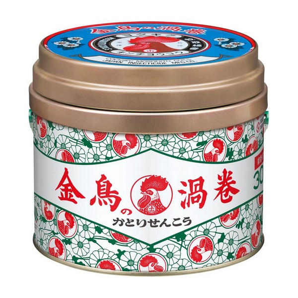 金鳥の渦巻 30巻缶入 ×1セットの商品画像