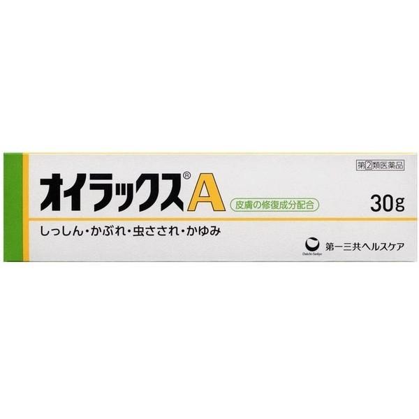 オイラックスA 30g 第一三共ヘルスケア 湿疹・かぶれ・虫さされ・かゆみ【指定第2類医薬品】1セットの商品画像