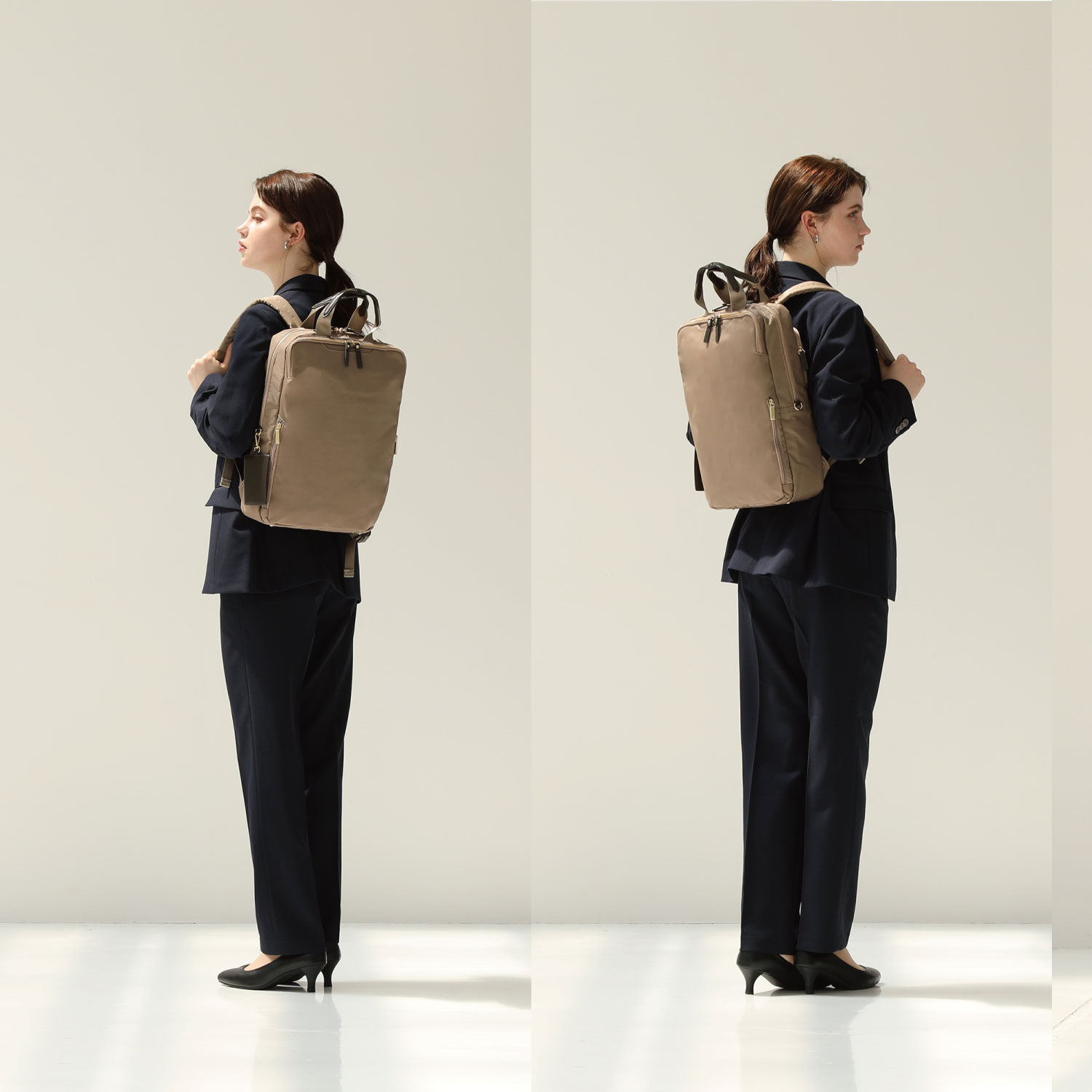 [ Ace официальный ] передний держать портфель женский рюкзак деловой рюкзак женский Ace легкий a4 ace. потертость famPC место хранения 11472
