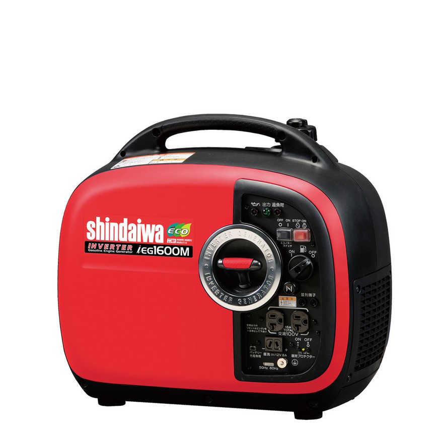 【動作良好・保証付】SHINDAIWA インバーター発電機 iEG1600M やまびこ shindaiwa IEG1600M-Y エンジン発電機 - 最安値・価格