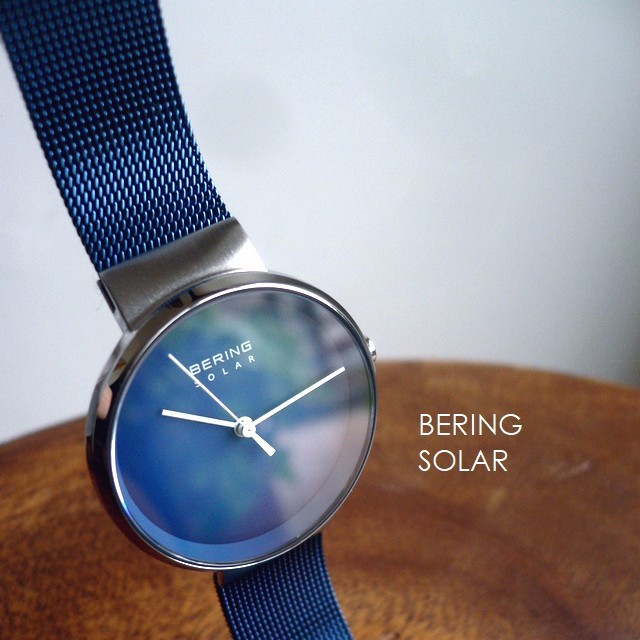 BERING ノベルティ ベーリング メッシュバンド ソーラー 腕時計 BERING ノベルティ ベーリング メッシュバンド ソーラー 腕時計