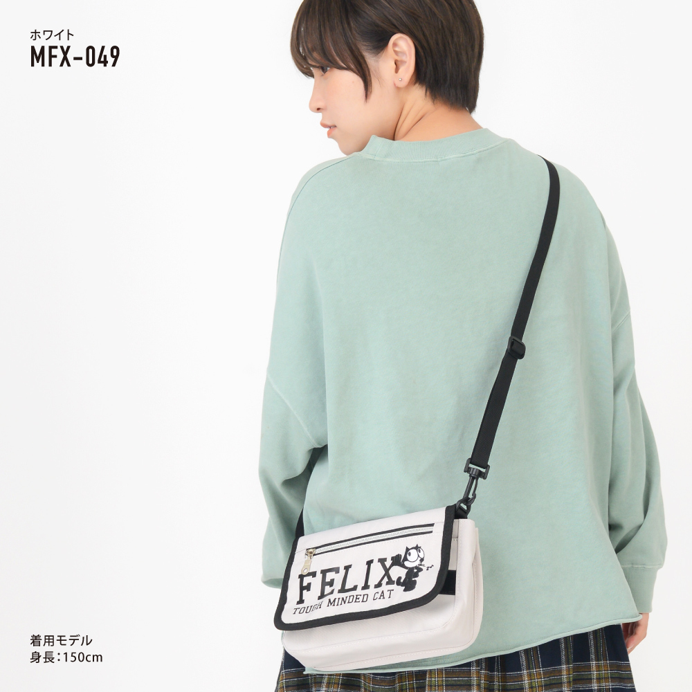 フィリックス ショルダーバッグ ミニショルダー サコッシュ レディース 女子 小さめ ナイロン スマホ Iphone収納 猫 カジュアル ストリート Mfx 048b Action 通販 Yahoo ショッピング