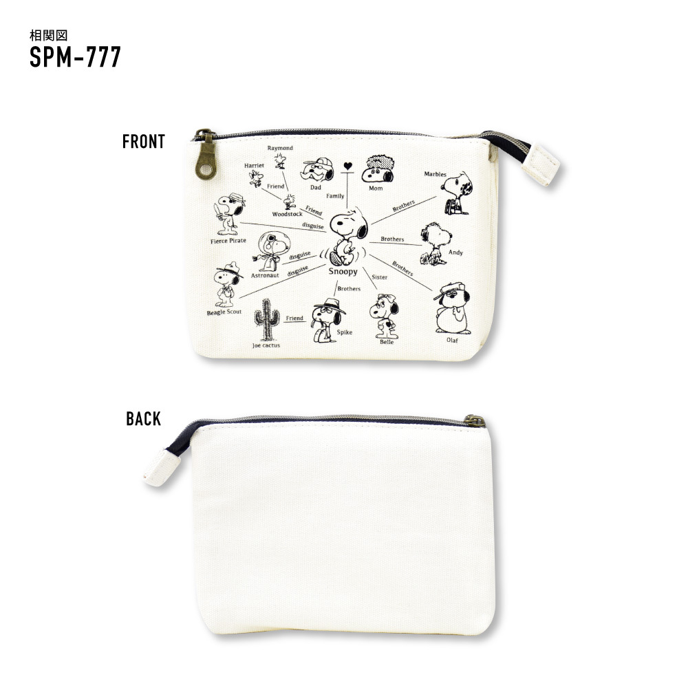 スヌーピー ポーチ 小物入れ レディース 女子 大人 高校生 2ルーム 大きめ キャンバス 帆布 ファスナー キャラクター 化粧ポーチ Spm 773b Action 通販 Yahoo ショッピング