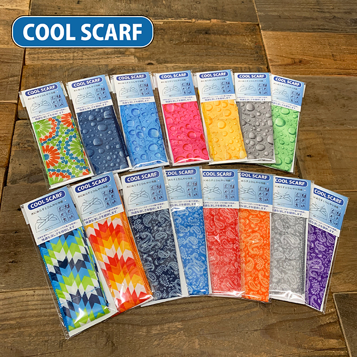 {3 пункт выбор .. включая налог 1,980 иен COOL SCARF} прохладный шарф . средний . меры охлаждающий ....UV cut тепловая защита выгоревший на солнце участок меры peiz Lee бандана 