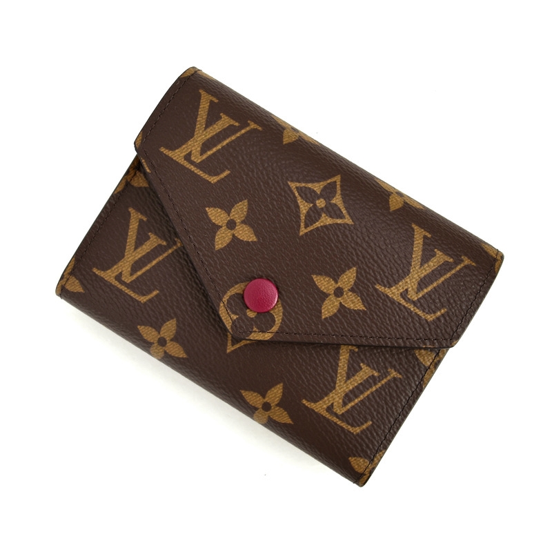 モノグラム ポルトフォイユ・ヴィクトリーヌ M41938 （フューシャ）