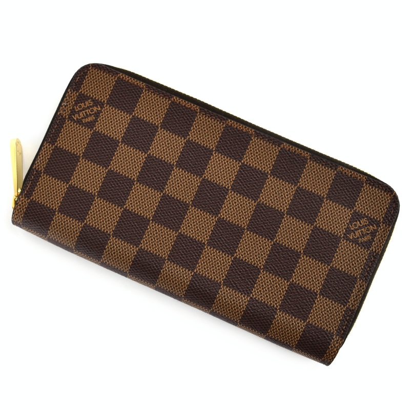 LOUIS VUITTON ダミエ ジッピー・ウォレット N60046 （ローズ