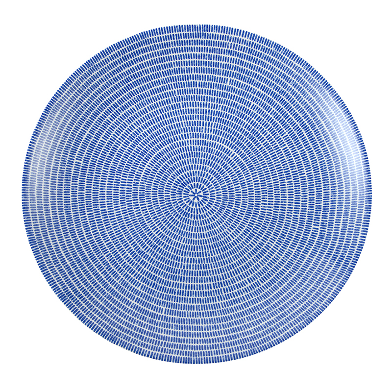 24h アベック プレート 26cm （ブルー） 1005544 【1枚】の商品画像