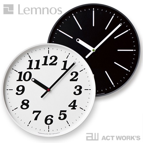 Lemnos Dot clock 壁掛け時計 Arabic KK15-12の商品画像
