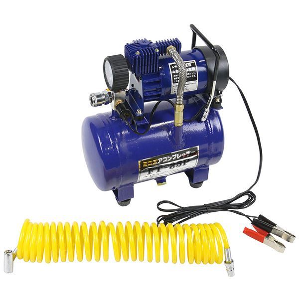 オイルレス方式ミニエアーコンプレッサー（タンク付） FT-35Pの商品画像