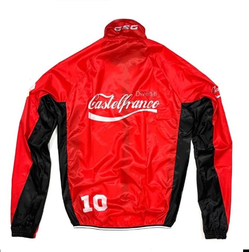 7-ITA( seven * I чай e-) мужской велоодежда 7ITA Castelfranco Windbreaker ( красный )(L размер ) seven Италия 