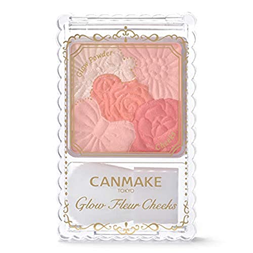 CANMAKE CANMAKE グロウフルールチークス（13 ジューシーポップフルール）×1 チーク、ほお紅の商品画像