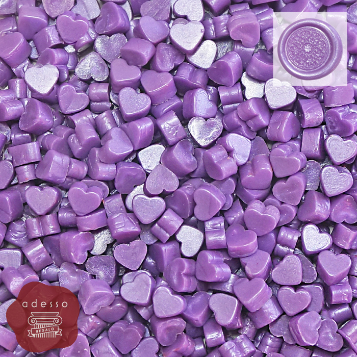  cургуч фиолетовый < lilac > изоляция штамп воск 20g Heart type бисер piru модель лиловый одиночный товар [Prodused by adesso]..