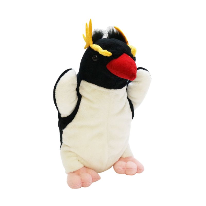 TAKE OFF テイクオフ ハンドパペット イワトビペンギン ぬいぐるみの商品画像