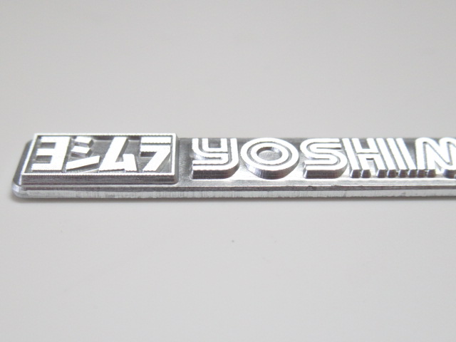  бесплатная доставка YO-34 Yoshimura aluminium Logo plate NV400 custom /SP RVF400 VF400F VFR400R/RIII VFR400Z/K VRX Roadster VT400S XL400R/V