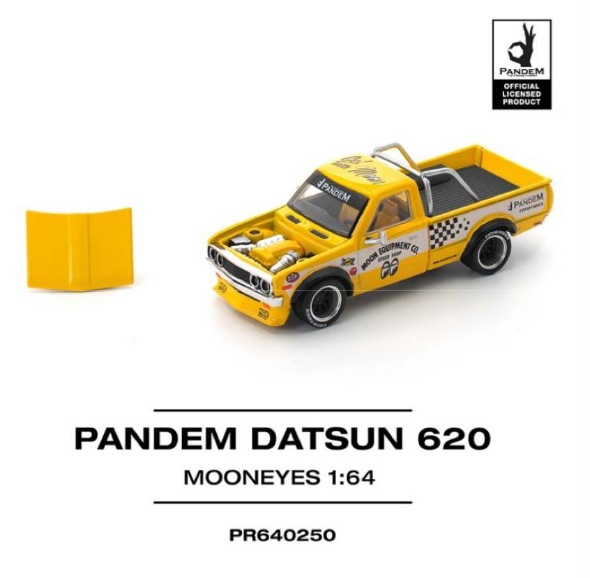 ポップレース パンデム ダットサン 620 - ムーンアイズ （1/64スケール