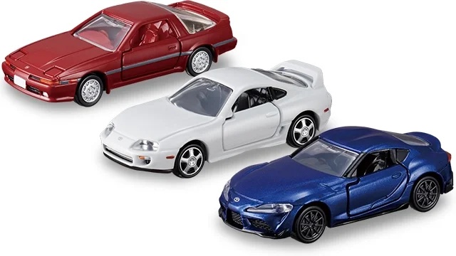 Toyota SUPRA 3 MODELS Collection 「トミカプレミアム」の商品画像