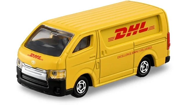DHL配送車 「トミカ No.102」の商品画像