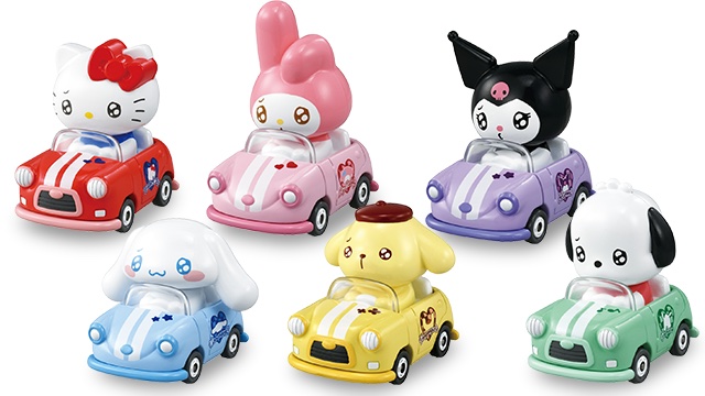 タカラトミー 全7種セット 「ドリームトミカ TOMICA TUNES SANRIO