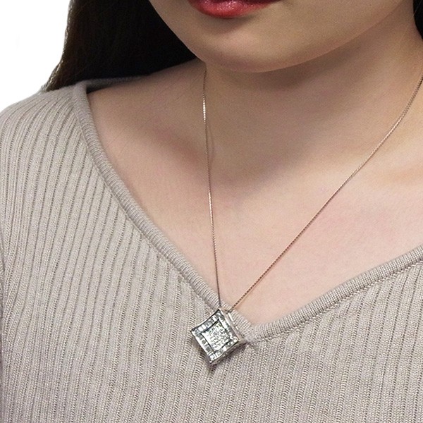 ネックレス レディースアクセサリー ネックレス ペンダント Vsクラス D Fクラス 保証書付 Ka エメットジュエリー店 エメットジュエリー店のダイヤモンド 2 80ct K18wg ダイヤモンド 国内在庫