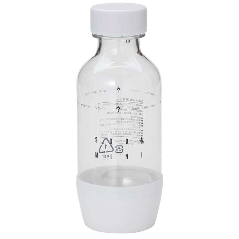 SODA MINI SODA MINI II 専用ボトル SM2002（ホワイト）350ml 炭酸水メーカーの商品画像