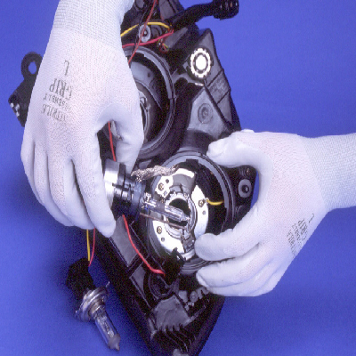  show wa glove gloves construction grip L No.370 -L gray 