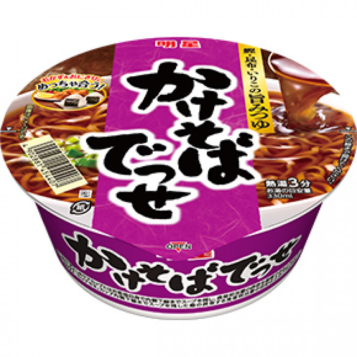 明星食品 明星 かけそばでっせ 67g×12個 インスタント、カップ蕎麦（日本蕎麦）の商品画像