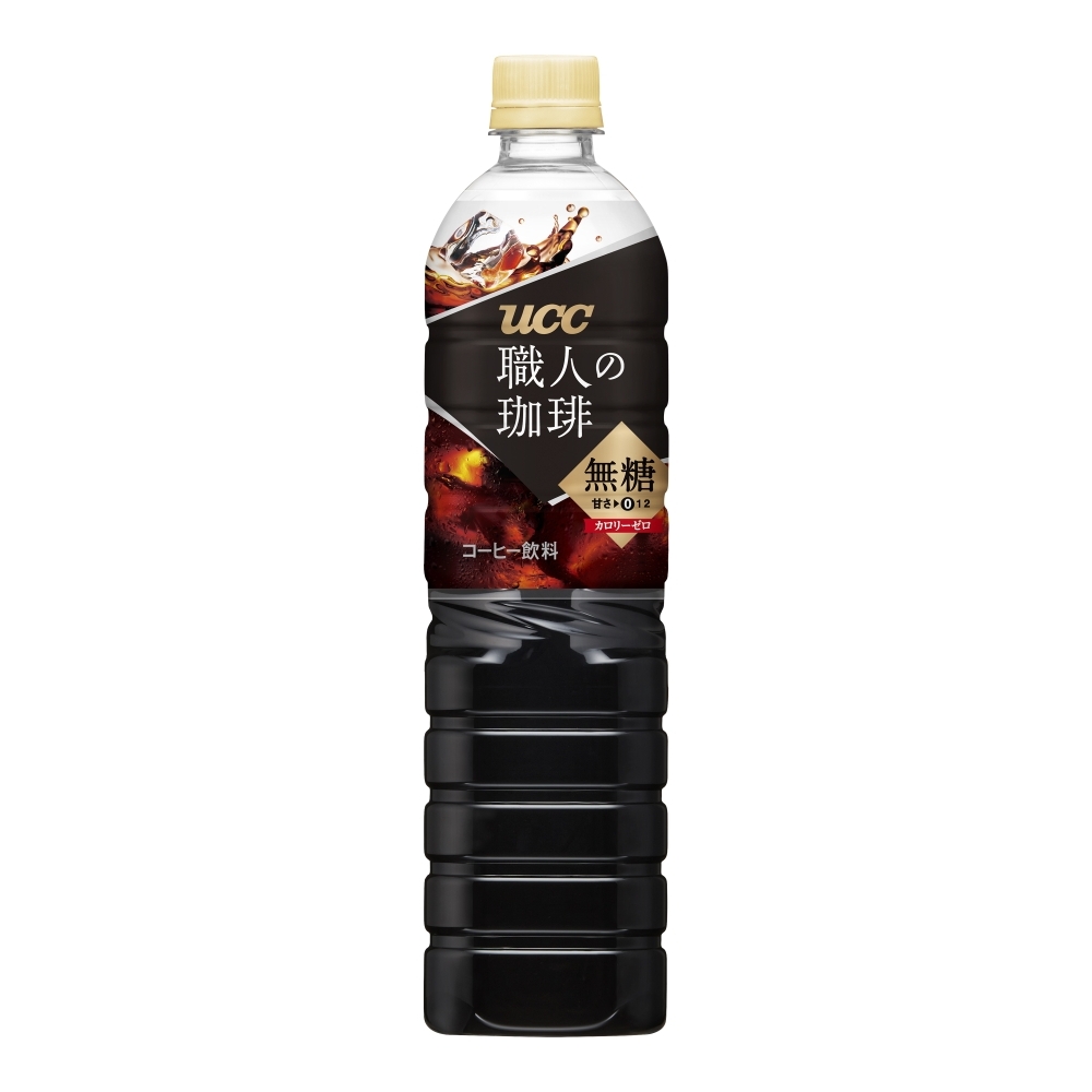 UCC 職人の珈琲 無糖 900ml×12本 ペットボトルの商品画像