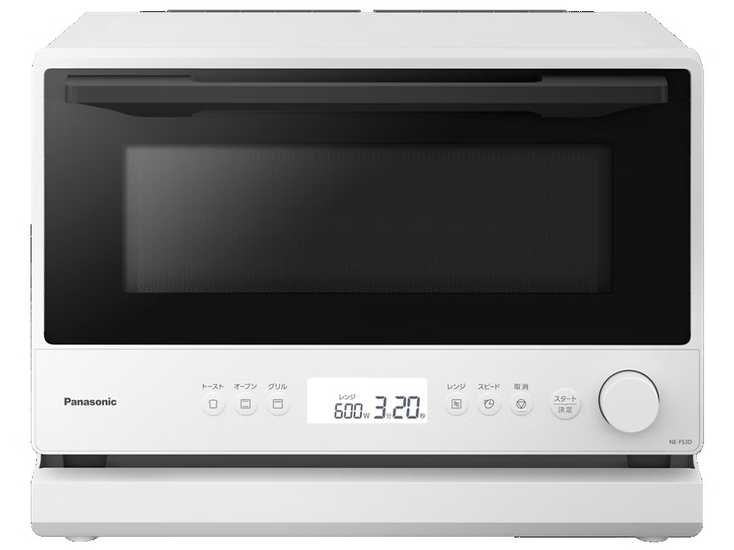 Panasonic パナソニック オーブンレンジ NE-FS3D-W ホワイト 電子