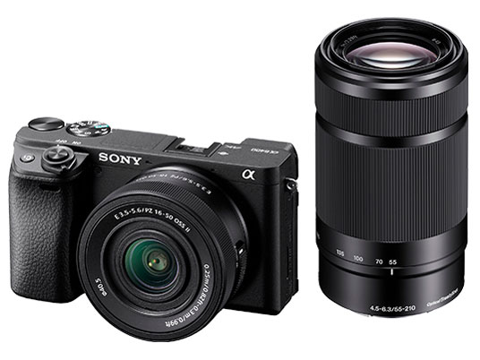 SONY α6400 ILCE-6400X ダブルズームレンズキット [ブラック] （2100000017826）の商品画像