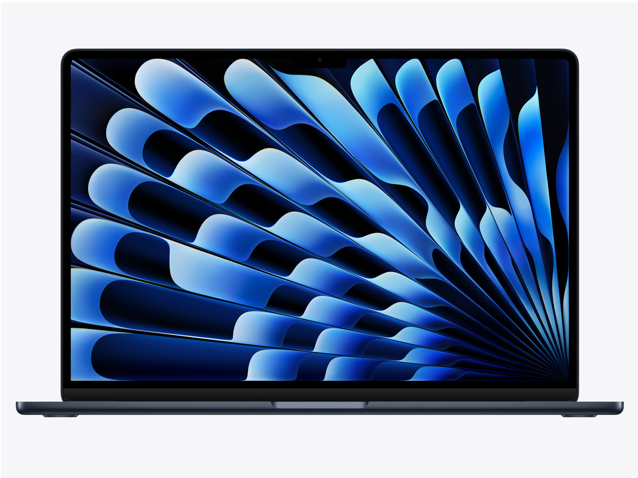 MacBook Air 15インチ M5 ミッドナイト 10コアCPU 10コアGPU 16コアNeural Engine メモリ16GB SSD512GB MDVH4J/A 2026年モデルの商品画像