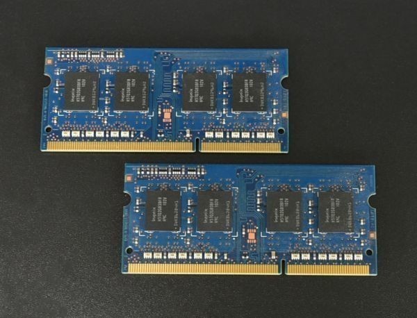  этот день отправка Mac соответствует память hynix DDR3 2GB × 2 листов PC3-10600S HMT325S6BFR8C-H9 б/у товар 1005-2