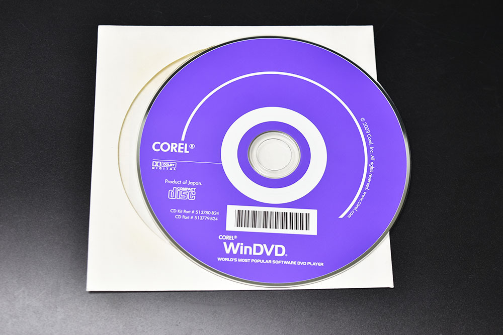  доставка внутри страны COREL WinDVD б/у товар диск 