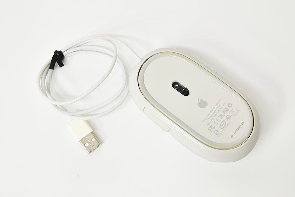  этот день отправка Apple USB Mighty Mouse A1152 б/у товар 2-1107-1 mighty мышь iMac MacBook