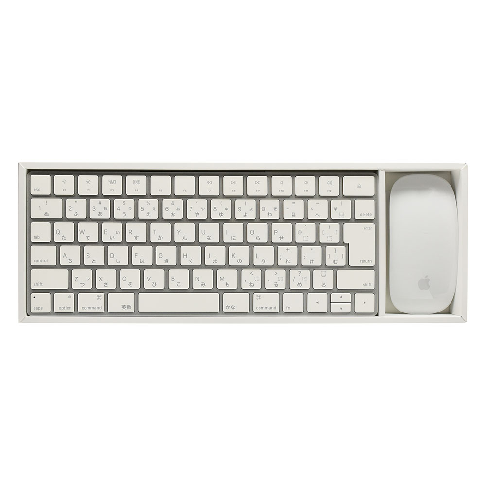  доставка внутри страны японский язык Apple Wireless Keyboard Mouse JIS клавиатура A1644 мышь A1657 комплект зарядка б/у товар 3-0725-1 Magic Keyboard коробка 