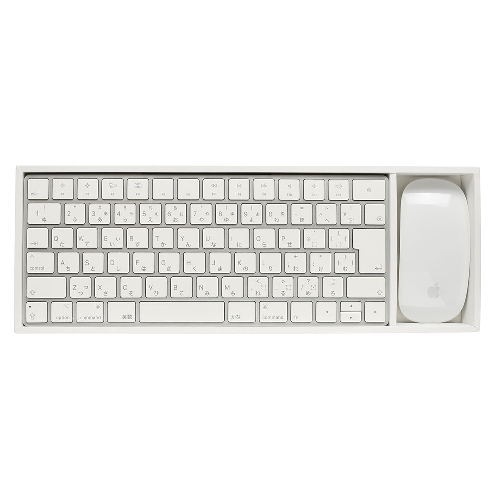  этот день отправка японский язык Apple Wireless Keyboard Mouse JIS клавиатура A1644 мышь A1657 комплект зарядка б/у товар 4-0109-1 Magic коробка 