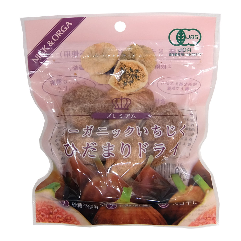 MANGOS MANGOS オーガニック いちじく ひだまりドライ 120g×6個 ドライ