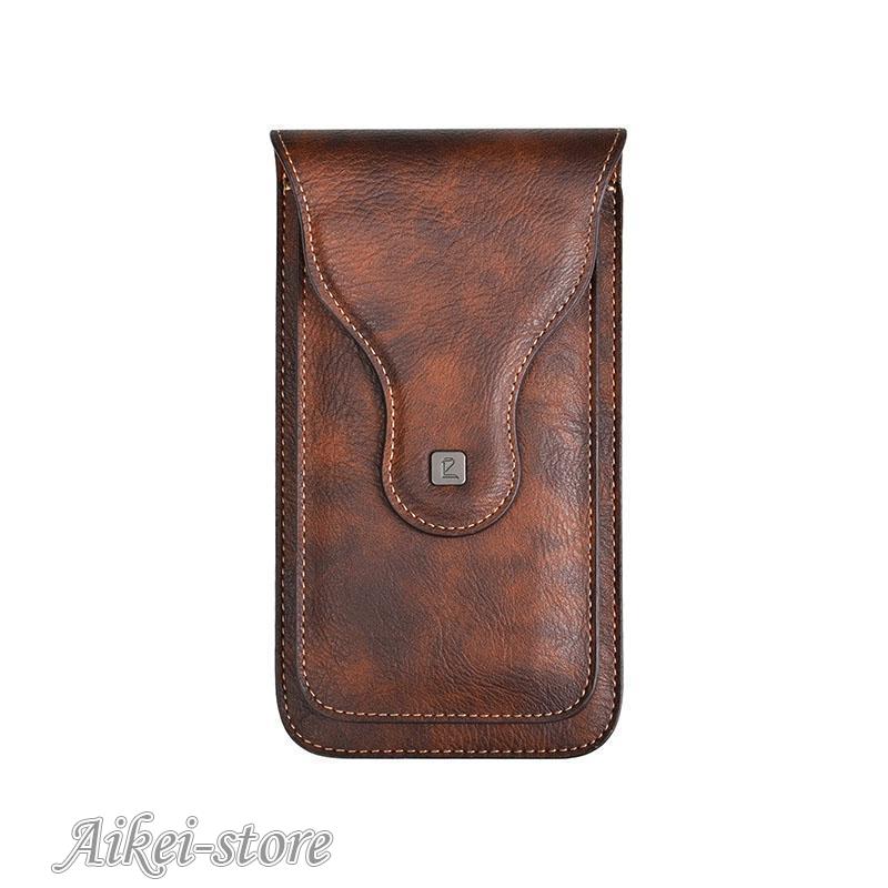  belt bag smartphone pouch leather style men's smart phone pouch vertical hip bag for man small size thin type mobile storage mobile bag 2. outdoor smartphone case 