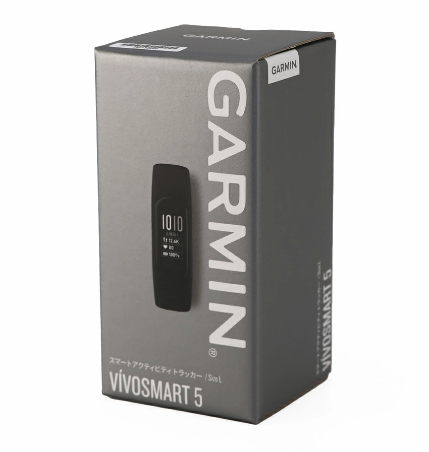 【新品未使用】vívosmart 5 Black L vívosmart 5 | スマートウォッチ | Garmin 日本