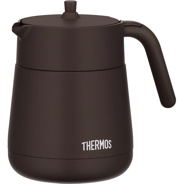 THERMOS 真空断熱ティーポット 700ml（ブラウン ）TTE-700BW×1個の商品画像