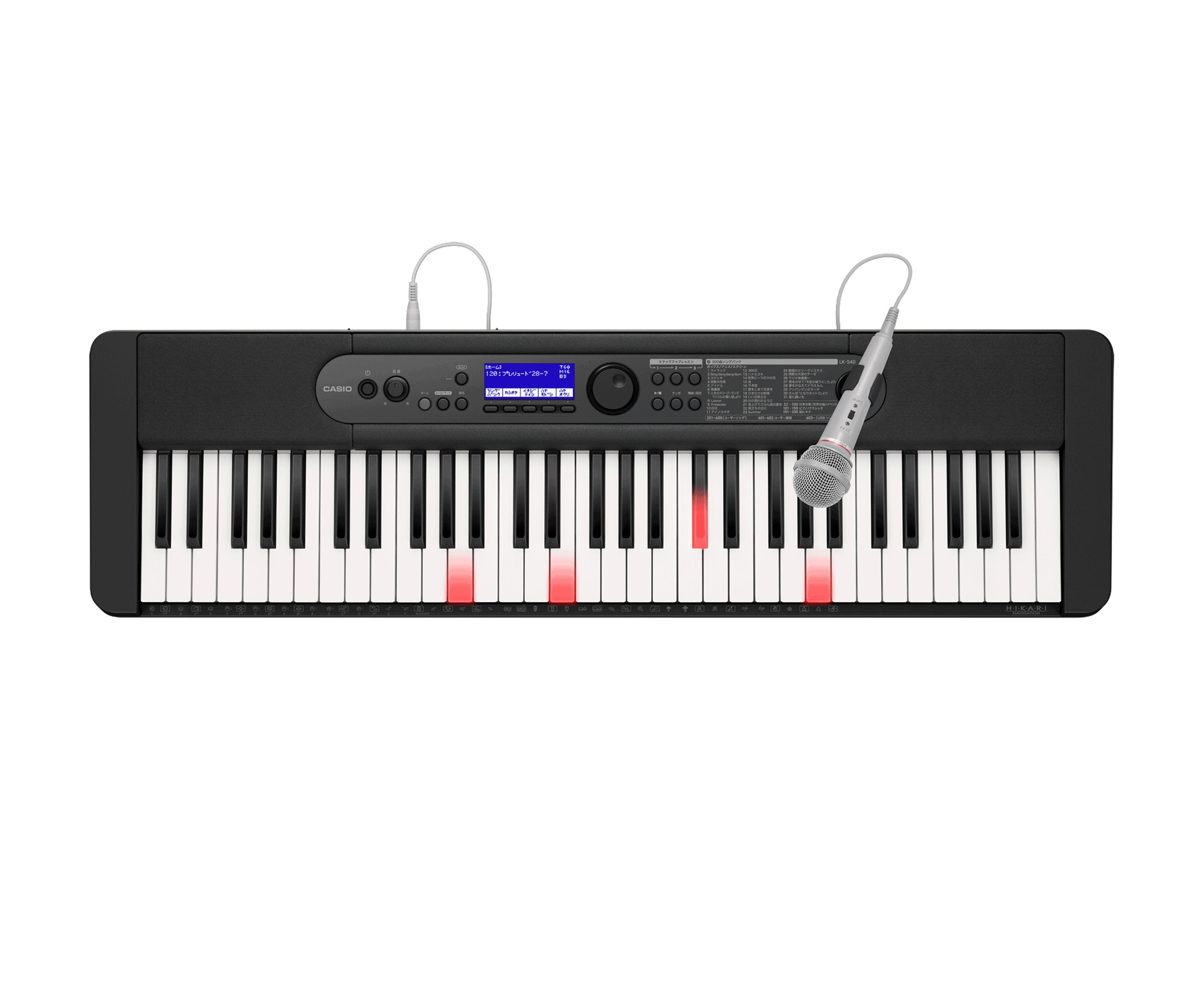 CASIO Casiotone 光ナビゲーションキーボード LK-540 - 最安値・価格