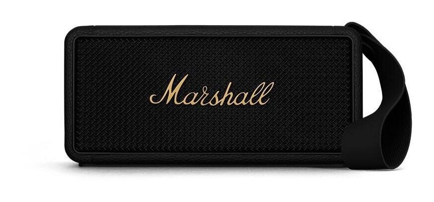Marshall ブルートゥーススピーカー MIDDLETON Marshall Middleton スピーカー ブラック＆ブラス(ブラック