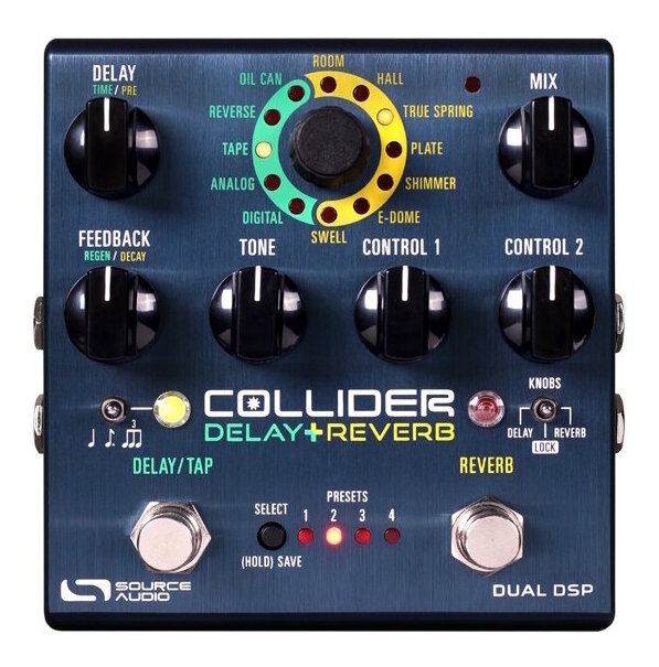ギター Source Audio SA263 Collider Delay+Reverb Source Audio SA263 COLLIDER Delay Reverb ディレイ リバーブ ギター
