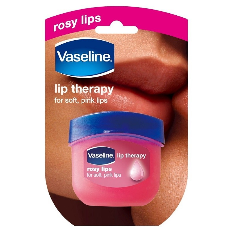 Vaseline ヴァセリン リップ ロージーリップス 7g×1 リップケア、リップクリームの商品画像