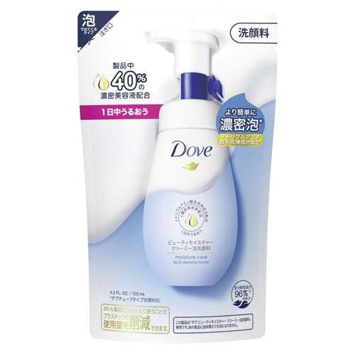 Dove（パーソナル・ケア） ダヴ ビューティモイスチャー クリーミー泡洗顔料 レフィル 125ml×1 洗顔の商品画像