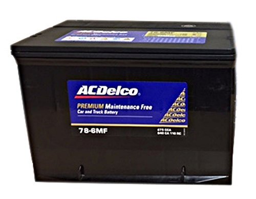 ACDelco ACDelco 北米車用メンテナンスフリーバッテリー 75-7MF 自動車用バッテリーの商品画像