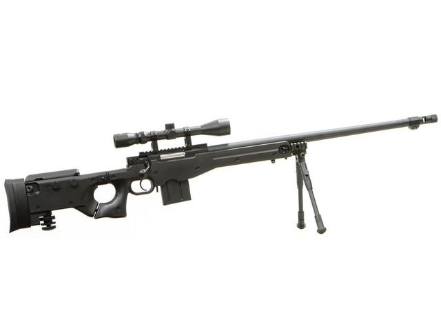 MB4403 L96A1 AWF スナイパーライフル BK (スコープ バイポッド付