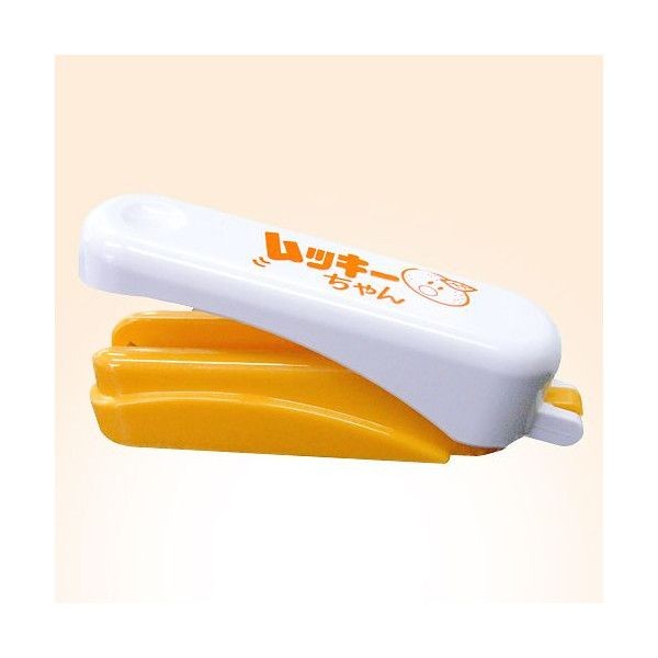 クリハラワールド ムッキーちゃん（ホワイト×オレンジ）×1個の商品画像